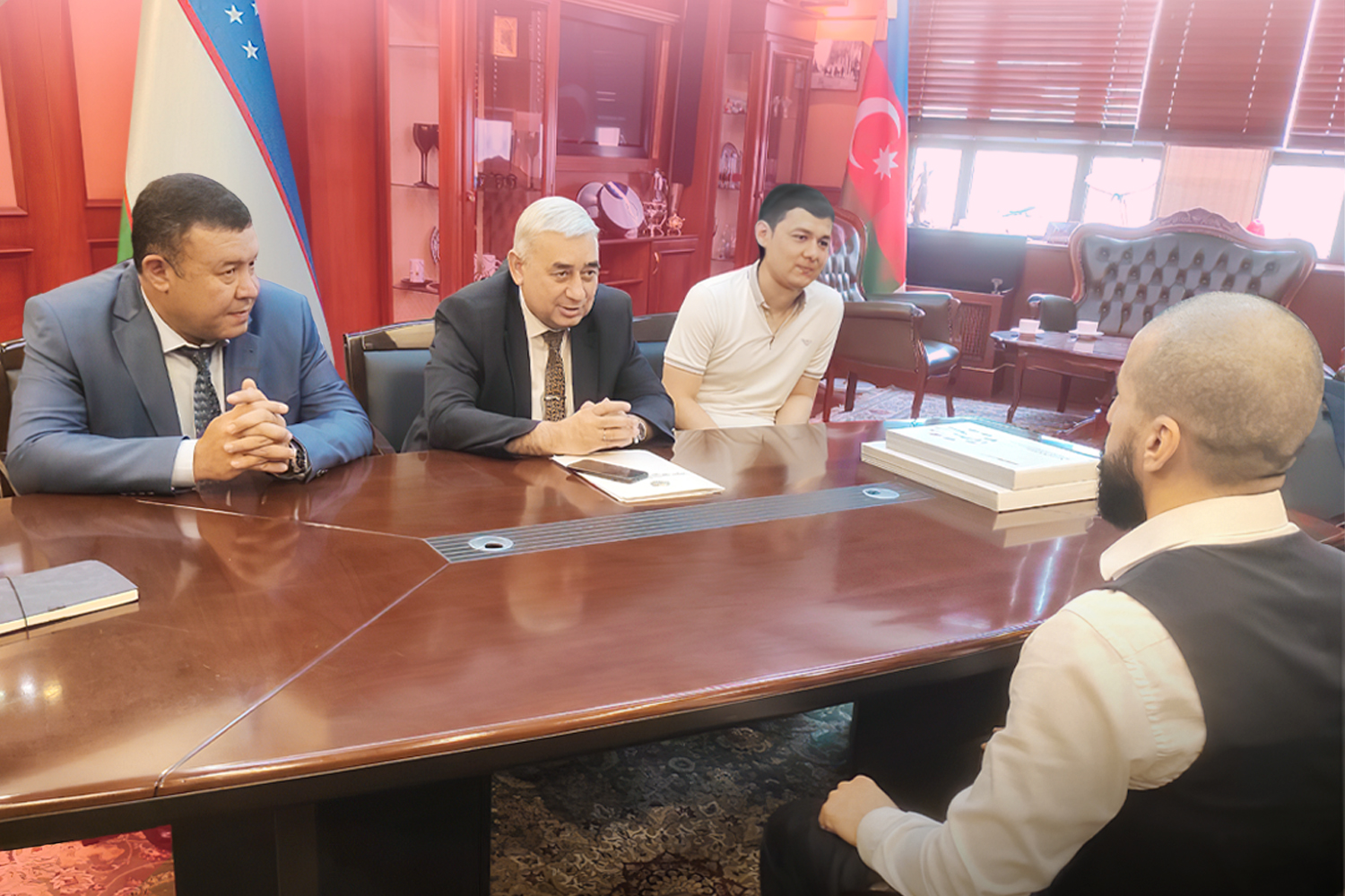 Khotamjon Ketmonov visited our star campus