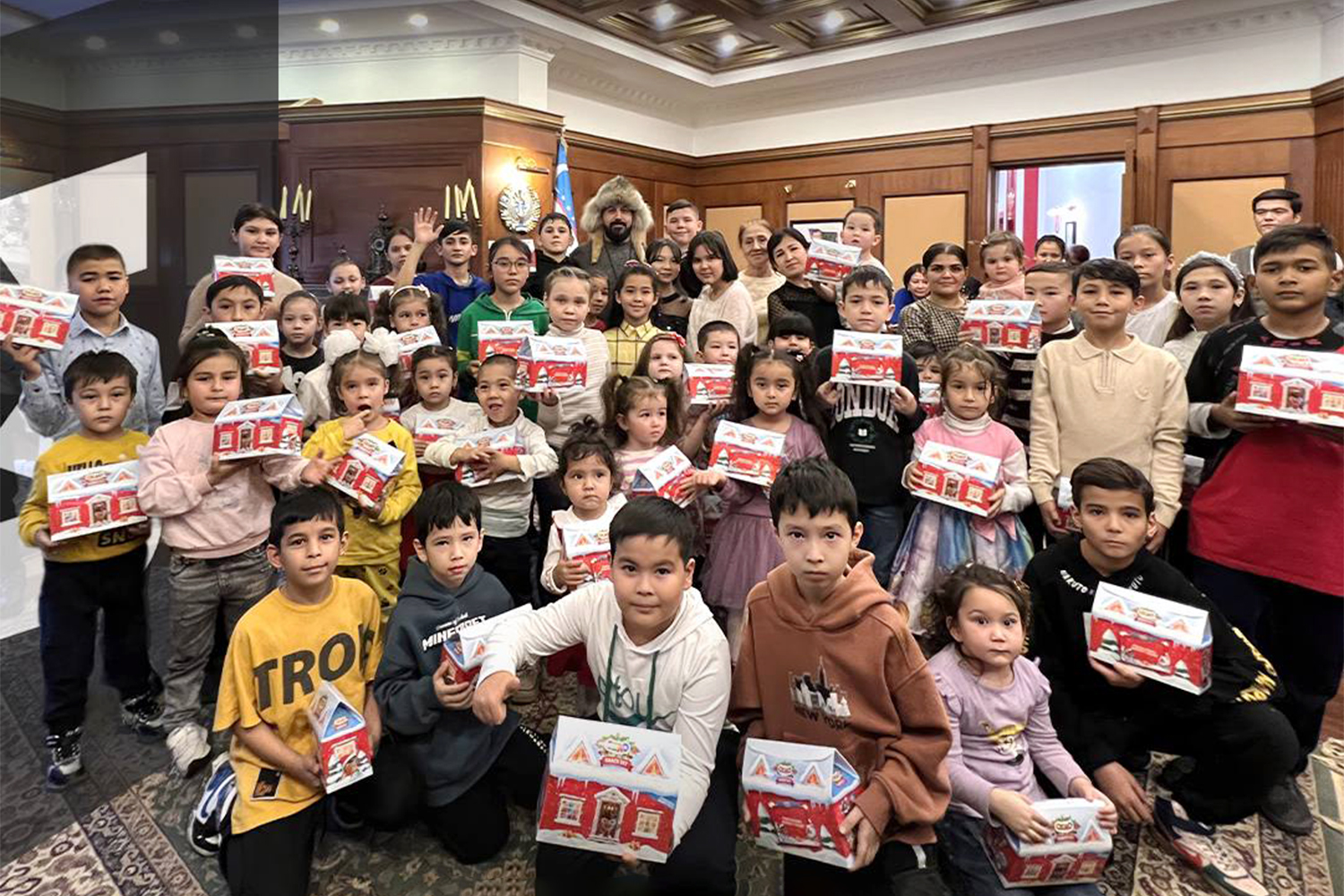 December 23, 2023, at the initiative of the Rector of STARS International University, a "New Year's Tree" celebration was organized for children