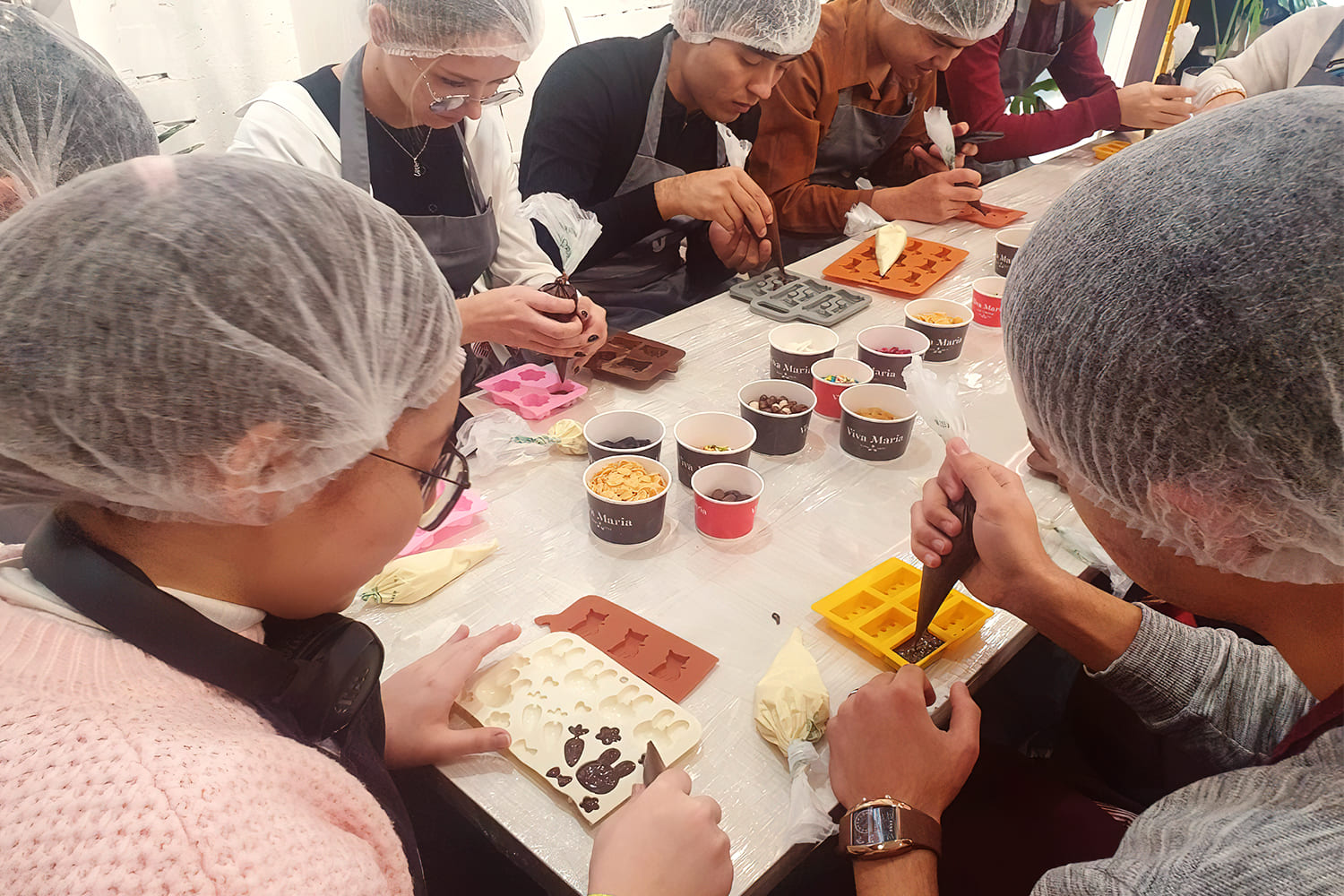 Masterclass for our students at "Viva Maria"